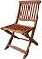 Сгъваем дървен стол Muhler - От колекция Meranti - 
