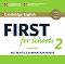 Cambridge English First for Schools 2 - ниво B2: 2 CD с аудиоматериали : Учебен курс по английски език - 