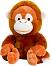 Плюшена играчка - Keel Toys Орангутан - От серията "Pippins" - 