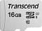 Micro SDHC ����� ����� 16 GB Transcend USD300S - Class 10, UHS-I U1 - 