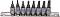 ������ 1/4" � ���������� TS Torx Topmaster - 8 ���� � ������ TS8 - TS40 - 