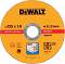 ���� �� ���������� ������� DeWalt WA60TBF - ∅ 125 / 1 / 22.2 mm - 