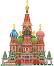 Катедрала свети Василий Блажени, Москва - 3D пъзел от 224 части от колекцията National Geographic Kids - 