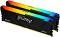 RAM ����� Kingston FURY Beast RGB KF436C17BB2AK2/16 - 16 GB (2 x 8 GB), DDR4, 3600 MHz, CL17, Dual Channel - 