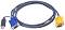 KVM ����� SPHD, PS/2 ��� USB ��������� ATEN 2L-5202UP - 1.8 ��� 3 m - 