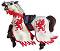 Фигурка на конят на рицаря от Червения дракон Papo - Фигура от серията Рицари - 