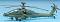Военен хеликоптер - AH-64A Apache - Сглобяем авиомодел - 