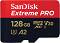 Micro SDXC   128 GB SanDisk - Class 10, U3, V30, A2  SD    Extreme Pro - 