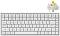 ��������� ������� ���������� Keychron K2 Pro - 75%, Bluetooth, USB, ANSI Layout, Hot-Swap, RGB, Keychron K Pro Banana - 