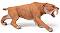 Саблезъб тигър - Фигура от серията "Динозаври и праистория" - 
