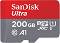 Micro SDXC ����� ����� 200 GB SanDisk - Class 10, U1, A1 ��� SD ������� �� ������� Ultra - 