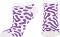 ������ Happy FOOTtopia Design Bamboo Socks - �������