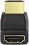 ������� HDMI male ��� HDMI female 90� Hama - 