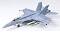 Военен изтребител - F/A-18E Super Hornet - Сглобяем авиомодел - макет