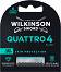 Wilkinson Sword Quattro 4 - 4 ���� �������� ������� �� ������������� - �������
