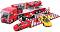 Камион и количка Bburago - В комплект с фигурки от серията Ferrari Race & Play - 