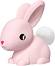     Dhink Pink Bunny -   Night Light - 