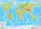 Стенна природогеографска карта на света - М 1:34 000 000 - 