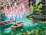 Рисуване по номера Rosa - Езерото на мечтите - 45 x 35 cm - 