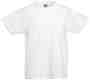   Fruit of the Loom - White - 100% ,   Kids Valueweight - 