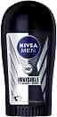 Nivea Invisible Anti-Perspirant Stick - Стик дезодорант за мъже против изпотяване от серията "Black & White Invisible" - 