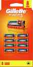 Gillette Fusion 5 Razor Blade - 8        Fusion - 