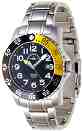 Часовник Zeno-Watch Basel - Black + Yellow 6350Q-a1-9M - От серията "Airplane Diver II" - 