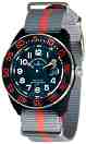 Часовник Zeno-Watch Basel - H3 Teflon - Black/Orange - Nylon 6594Q-a15-Nato-35 - От серията "H3" - 