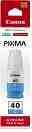 ������� �� ������� Canon GI-40 Cyan - 7700 �������� - 