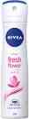 Nivea Fresh Flower Deodorant - Дамски спрей дезодорант с цветен аромат - дезодорант