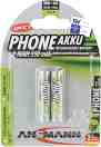  AAA Phone -  NiMH (HR03) 550 mAh - 2  - 