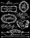  Stamperia -    - 20 x 25 cm   Romance Forever - 