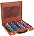 Сухи пастели Mungyo Artists - 160 или 200 цвята в дървен куфар от серията Gallery - 
