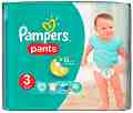 Гащички Pampers Pants 3 - 4÷86 броя, за бебета 6-11 kg - 