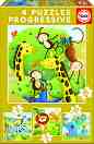 ���� ������� - 4 ������ �� 12, 16, 20 � 25 ����� �� ���������� Progressive Puzzles - �����
