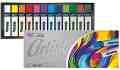 Сухи пастели - Комплект от 12 или 24 цвята от серията "Artist" - 