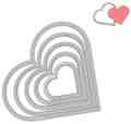 ����� �� ������ �� ��������� Sizzix - ����� - 6 ���� �� 2.2 �� 11.4 cm - 