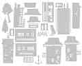      Sizzix -  - 23   0.3  6.7 cm - 
