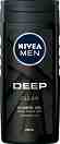 Nivea Men Deep Clean Shower Gel - Душ гел за мъже с глина от серията Deep - 