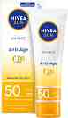 Nivea Sun UV Face Anti-Age Q10 SPF 50 - Слънцезащитен крем за лице против стареене от серията Sun - 