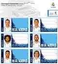 Етикети за тетрадки - ФК Реал Мадрид - 18 броя - 