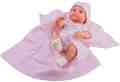 Кукла бебе момиченце с одеяло - От серията "Paola Reina: Mini Pikolines" - 