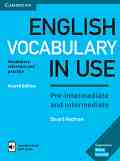 English Vocabulary in Use: Pre-intermediate and Intermediate Book with Answers and Enhanced eBook : Fourth Edition - Stuart Redman - 