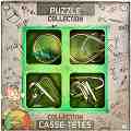 Junior Metal Puzzles -  4  3D    "Casse-Tetes" - 