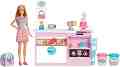 Сладкарницата на Барби - Комплект за игра с моделин и аксесоари от серията "Barbie - Искам да бъда" - 