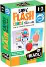 Флаш карти - Детска образователна игра от серията "Headu: Методът Монтесори" - 