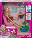 Салон за маникюр и педикюр - Детски комплект за игра от серията "Barbie" - 