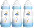   MAM Easy Start Anti-Colic - 3  x 260 ml,  2+  - 