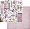    Stamperia -   - 30.5 x 30.5 cm   Lavender - 
