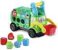Музикален боклукчийски камион - Детска обртазователна играчка за сортиране - 